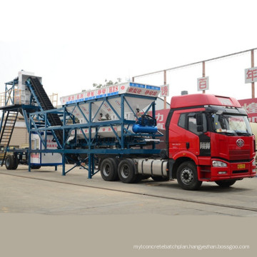 CE Certificate Yhzs35 Walking Cement Batching Plant